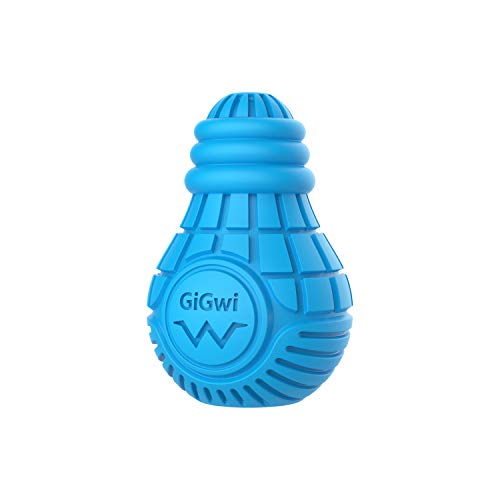 Doggstore GiGwi - Juguete para perros – Juguete para masticar, pelota de alimentación, pelota para perros, Bulb (M)