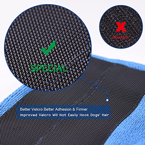 DOZCA - Albornoz para Perro de Microfibra Absorbente, Albornoz Perro y Gato Grande, Mediano y Pequeño, Toallas Perro para Secar tu Mascota después del Baño, Lluvia, Natación, Toalla Perro…