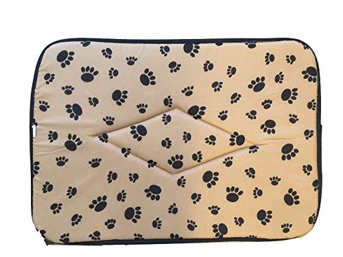 Ducomi® Tobia - Alfombrilla y caseta con cama para perro y gato con funda impermeable - Cojín impermeable para perros, gatos y animales domésticos