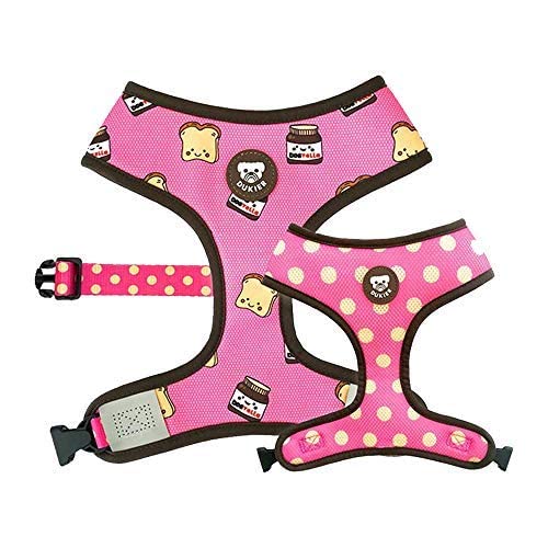 DUKIER - Arnés Reversible para Perros, Chaleco Antitirones, Mascotas, de Seguridad, Neopreno, Dogtella, Talla XL