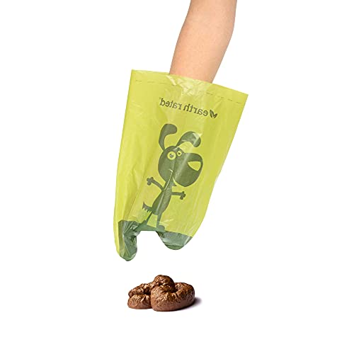 Earth Rated PoopBags - 315 bolsas de recambio perfumadas, tamaño grande, color verde