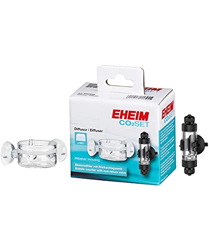 Eheim difusor 600l y Contador Burbujas con válvula antirretorno para CO2SET600