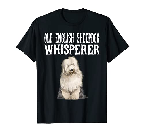 El Susurrador Perros Bobtail Whisperer Camiseta