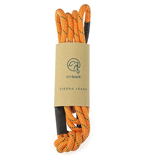 Embark Pets - Correa Sierra para perro con cuerda de escalada de montaña y mosquetón