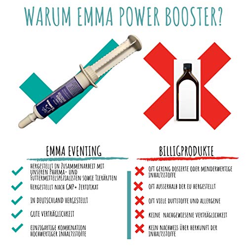 EMMA ⭐Sparset Refuerzo vitamínico para Caballos Suplemento nutricional I Pasta Oral con vitaminas del Grupo B para Caballos, B12, B6, B2, B1 I Vitamina E, A, D Zinc 2 Piezas