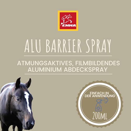 EMMA ♥ Spray de Aluminio para Caballos y Perros I Vendaje para heridas en Spray Protección inmediata I Cuidado óptimo de heridas I Transpirable 200 ml