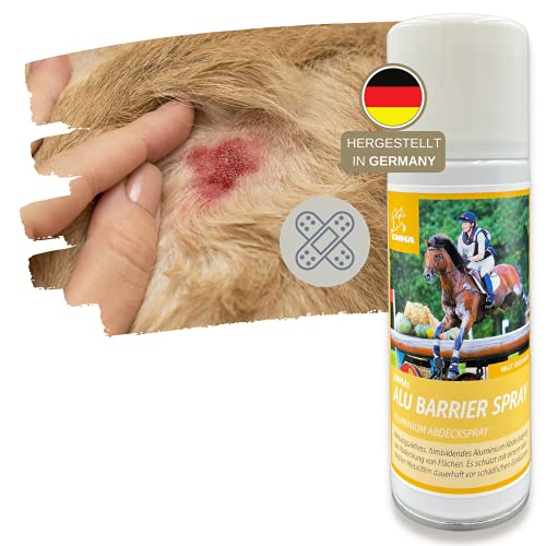 EMMA ♥ Spray de Aluminio para Caballos y Perros I Vendaje para heridas en Spray Protección inmediata I Cuidado óptimo de heridas I Transpirable 200 ml