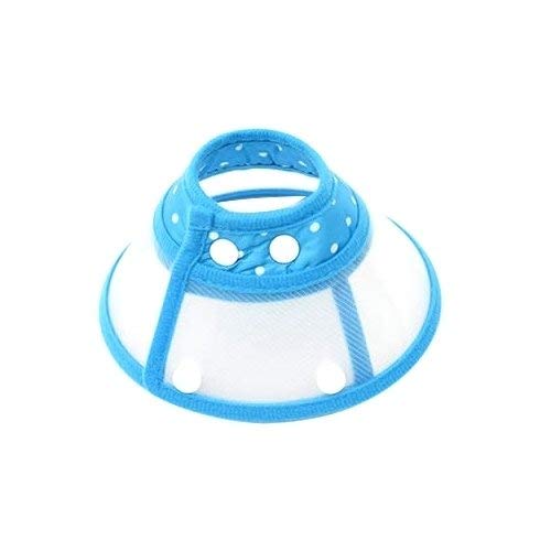 Encantadora bonita hermosa moda cómoda cuello mascota cabeza de cuello funnel cubierta anti bocado lamer seguridad práctico cuello protector, tamaño: s, adecuado para el cuello 15-20 cm Dispositivo De