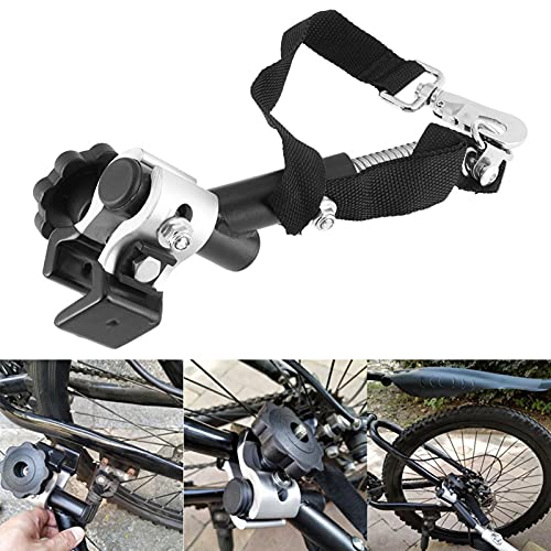 Enganche de remolque universal para bicicleta de acero de liberación rápida, adaptador para enganche de remolque de remolque universal para bicicleta, enganche de remolque para bicicleta duradero