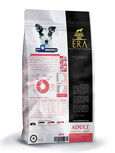 Era, ERA100419, Millennium Adulto para Razas Pequeñas, Salmón y Arenque, 6 kg