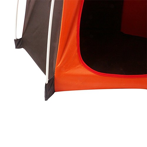 ERUW Tienda Plegable Portátil para Perros Casa de Gato Casa con Cama, Animales Impermeables al Aire Libre Refugio Wigwam, Viajes Camping Jaula para Mascotas en Entrada Puerta Tamaño 7.8 * 9.4 Inch