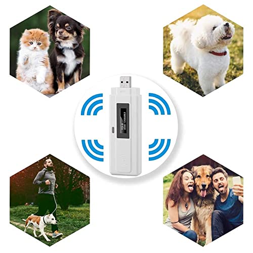 Escáner de Microchip para Mascotas Portátil, Lector de Pet Microchip Scanner RFID 134.2Khz, Carga USB Escáner de Identificación de Mascotas para Mascotas con Pantalla OLED para Seguimiento de Animales