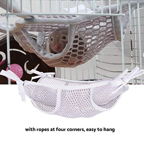 Esenlong Hamster Hamster Hamster Bed Hamster Accesorios para Hamster Chinchilla Ferret Gris L