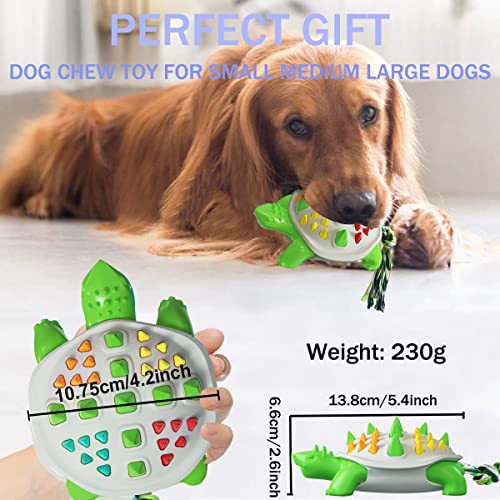 Etechydra Juguetes masticables para Perros para masticadores agresivos, Juguetes indestructibles para Perros para aburrimiento pequeños y medianos Grandes, Juguete Interactivo para Perros