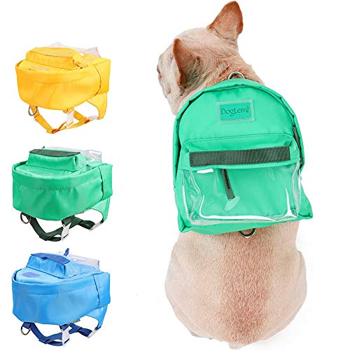 ETOPARS Mochila de Uno Mismo del Perro Moda, Arnés para Mascotas Pequeñas, Mochila Mini Portador Bolsa Alforjas Puppy Bag, Correa de Pecho para Cachorros de Gato, Bolsa de Viaje para Perros