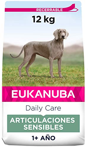 EUKANUBA Daily Care Alimento seco para perros adultos con articulaciones sensibles que sufren molestias articulares, 12 kg