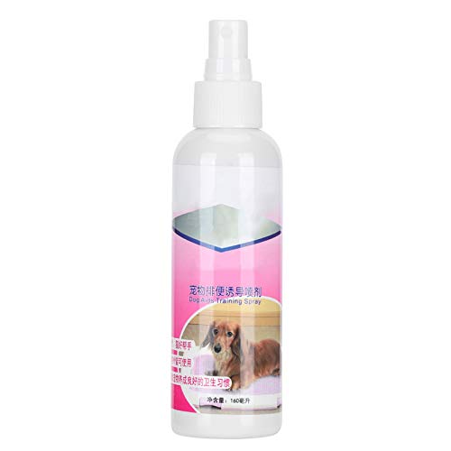 EVTSCAN Aerosol de Entrenamiento para Perros y Mascotas, Spray de Entrenamiento con Aroma Atractivo para Cachorros aquí, para orinar para Cachorros, Uso en Interiores y Exteriores, 160 ml