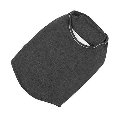 EVTSCAN Chaqueta Anti-ansiedad para Perros, Gris Oscuro, Camisa para Perros, Chaqueta Anti-ansiedad, Camisa para aliviar el estrés, Mantener la Ropa Tranquila(L)