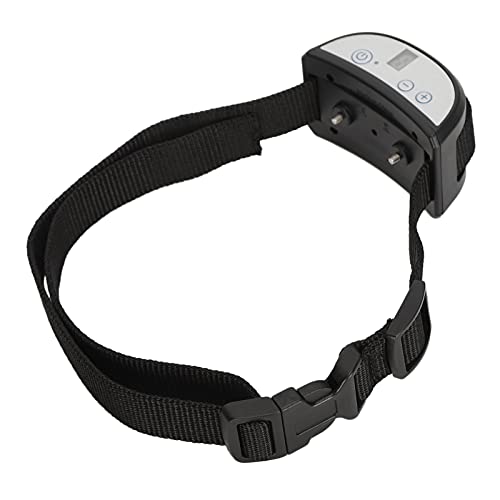 EVTSCAN Collar de adiestramiento para Perros, Collar antiladridos Perros Grandes, Collar de adiestramiento automático antiladridos de Nailon no venenoso para Dejar de ladrar para Perros pequeños