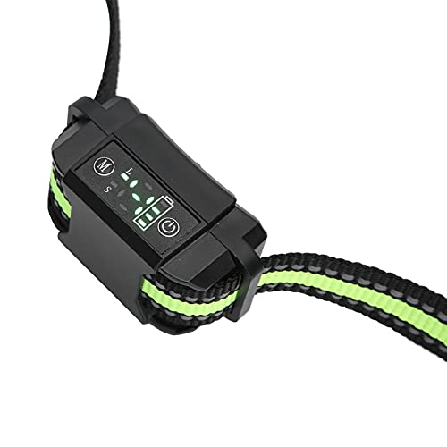 EVTSCAN Collar de Entrenamiento para Perros, Collar Inteligente para Perros, Fuerte vibración, automático, Collar de Entrenamiento antiladridos, IPX6 a Prueba de Agua