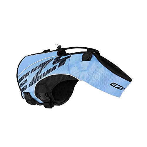 EzyDog X2 Boost - Chaleco Salvavidas para Perro (Extra Grande, Azul)