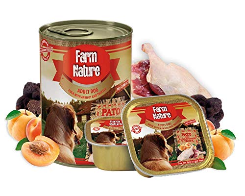 Farm Nature Pato con Albaricoque y Trufa Comida Húmedos para Perros 150 G 150 g