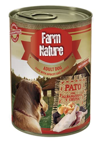 Farm Nature Pato con Albaricoque y Trufa Comida Húmedos para Perros 400 G 400 g