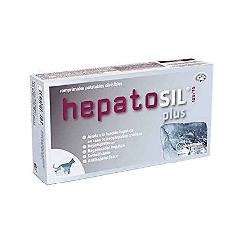 Farmadiet Hepatosil Plus Envase con 30 Comprimidos para Perros