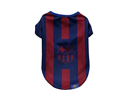 FC Barcelona SH-01L-BC Camiseta para Perro, Talla L (CyP Brands)