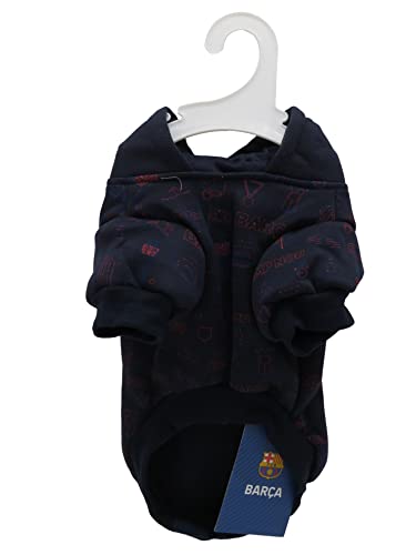 FC Barcelona SU-01M-BC Sudadera para Perro, Talla M (CyP Brands)