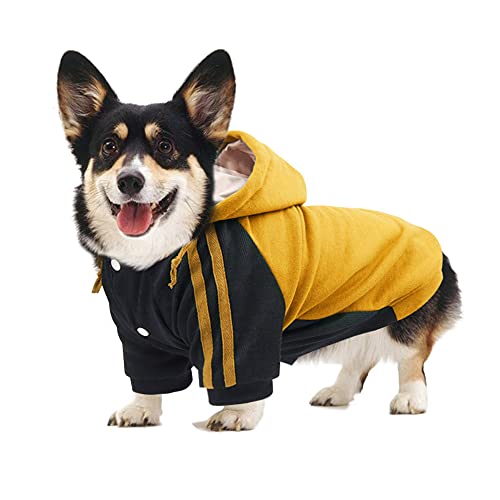 FEimaX Sudadera con Capucha Cálido para Perros Pequeños Mascotas Ropa de Invierno Cachorro Abrigo Chaqueta Suave Camiseta para Perro Gato Chihuahua