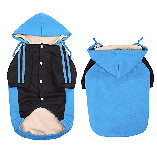 FEimaX Sudadera con Capucha Cálido para Perros Pequeños Mascotas Ropa de Invierno Cachorro Abrigo Chaqueta Suave Camiseta para Perro Gato Chihuahua