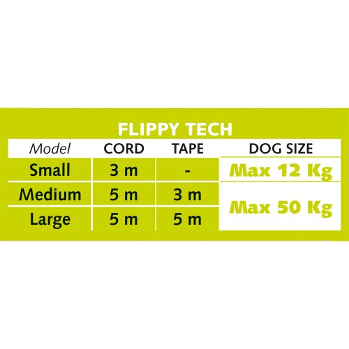 Ferplast Flippy Tech retráctil Cinta de Plomo