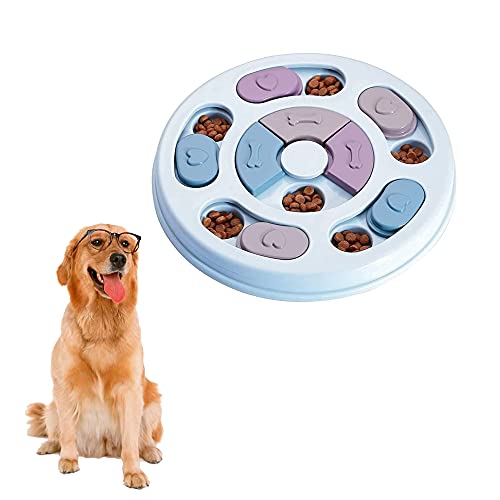 FGXY Juguete De Alimentación para Perros, Juguetes Intelectuales, Dispensador De Golosinas para Cachorros, Alimentador De Juegos De Entrenamient, Mejora el QI, Juguete Interactivo para Perros