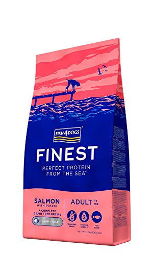 Fish4Dogs Canine Adult Regular Salmon 12KG