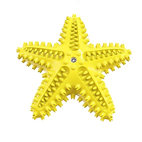 Flashing Forma de Estrella de mar Perro Squeaky Toy Dog Mordedor Perro Cepillo de Dientes Juguetes flotantes de Agua para Perro Molar Proveedor de Perros (Color : C)