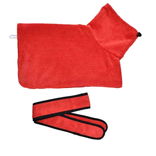 Flashing Toallas De Baño para Perros O Gatos Pequeños, Medianos Y Grandes, Microfibra, Ropa para Mascotas, Albornoces para Perros Y Gatos (Size : Xlarge)