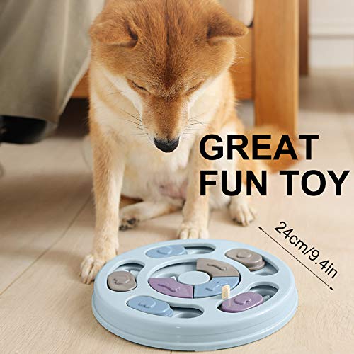 floatofly Comida de entrenamiento para perros, divertida, interactiva, caja de alimentación portátil, divertida, seguridad, práctica psicológica, juego de cachorros, juguete educativo, color rosa