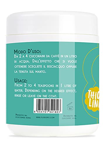 FluidoPet Mascarilla Puff Voluminizadora y Fijador para Perros y Gatos 1000 ml