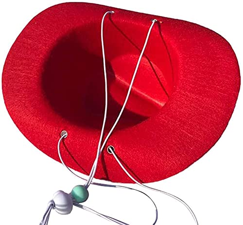 Forqueens Sombrero de vaquero para perro, accesorio para disfraz de perro, gato, disfraz de Navidad,para mascotas