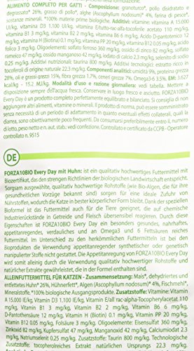 Forza10 Every Day Pollo y Algas (Pollo Sabor), Bio trockenfutter para Gatos, 1er Pack (1 x 1.5 kg)