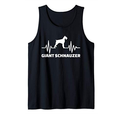 Frecuencia del Schnauzer gigante Camiseta sin Mangas