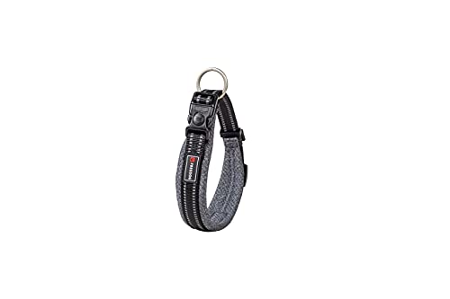 Freedog Collar Shiva (20mmx35/60cm T-M, Gris)