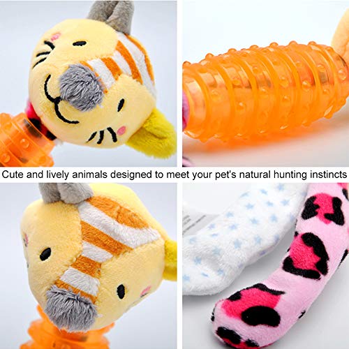 FSSAD 3 Piezas Juego de Juguetes para Perros,Puppy Chew Toys,Regalo Interactivo de Juguetes para Mascotas para Cachorros Pequeños y Perros Medianos