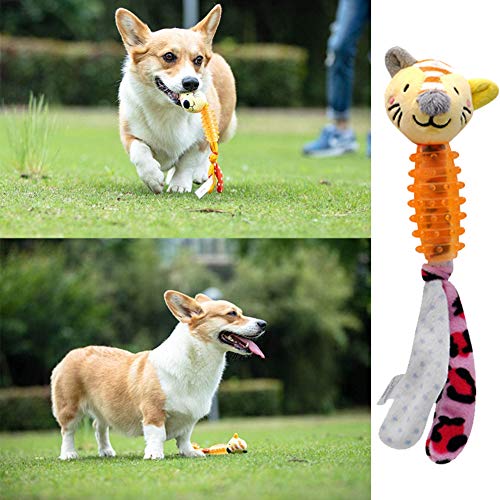 FSSAD 3 Piezas Juego de Juguetes para Perros,Puppy Chew Toys,Regalo Interactivo de Juguetes para Mascotas para Cachorros Pequeños y Perros Medianos