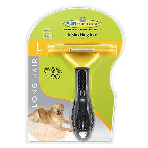 FURminator Herramienta de Pelo Largo para Perros, Grande