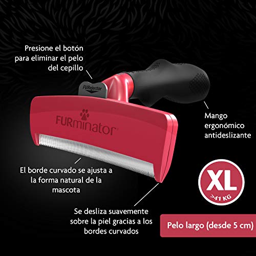 FURminator XL Herramienta deshedding para perros raza gigante de pelo largo