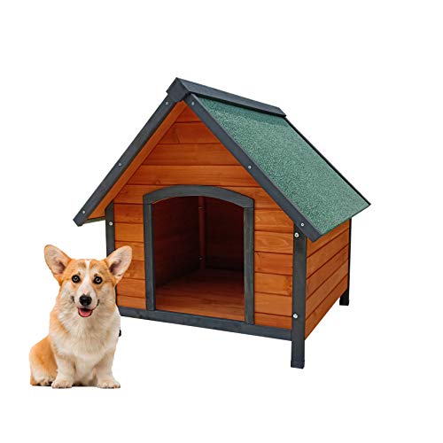 GARDIUN KNH1220 - Caseta de Perro Miracle 88 x 78 x 81 cm a 2 Aguas - Perro Mediano