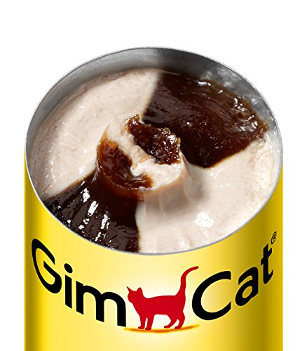 GimCat Duo Pasta Anti-Hairball Malta y Pollo - Snack para Gatos Que favorece la expulsión de los pelos ingeridos - 1 Tubo (1 x 50 g)