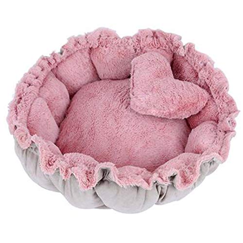 glield cama para perros y hundematte para pequeños perros y gatos Rosa completan ptw05, medium